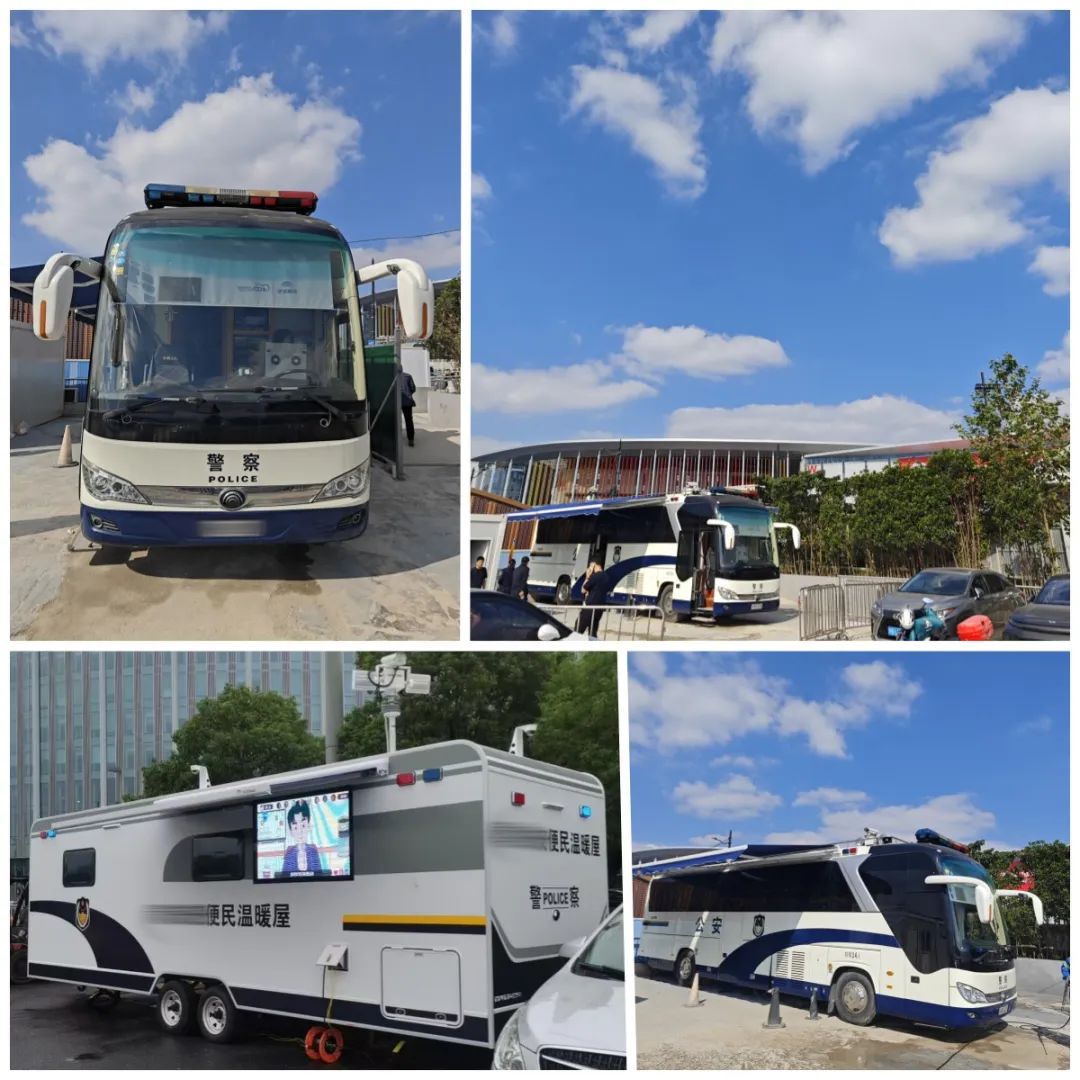 护航进博 实力担当|亿万先生MR警用车全力护航第七届进博会